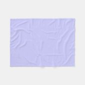 Periwinkle-Klassenfarbe Fleecedecke (Vorderseite (Horizontal))