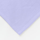 Periwinkle-Klassenfarbe Fleecedecke (Ecke)
