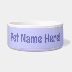 Periwinkle Lila Pet Bowl Napf