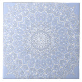 Periwinkle Mandala - Bora in Juniper Berry Fliese (Vorderseite)