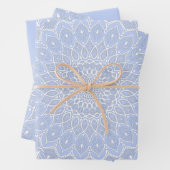 Periwinkle Mandala - Bora in Juniper Berry Geschenkpapier Set (Beispiel)