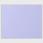 Periwinkle Matte Wrapping Paper Geschenkpapier (Flach)