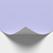 Periwinkle Matte Wrapping Paper Geschenkpapier (Ecke)