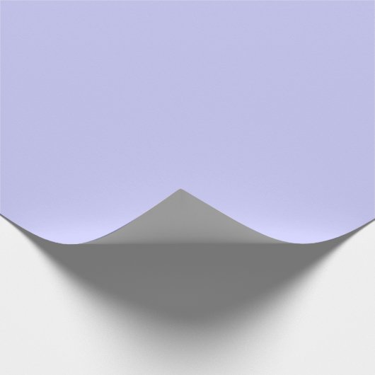 Periwinkle Matte Wrapping Paper Geschenkpapier (Ecke)