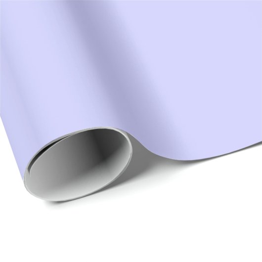 Periwinkle Matte Wrapping Paper Geschenkpapier (Rolleneckpunkt)