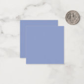 Periwinkle Mitteilungskarte (Vorderseite/Rückseite Beispiel)