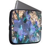 Periwinkle Nicotiana Laptap Sleeve (Vorne Rechts)