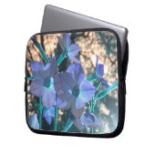 Periwinkle Nicotiana Laptap Sleeve (Vorderseite Links)
