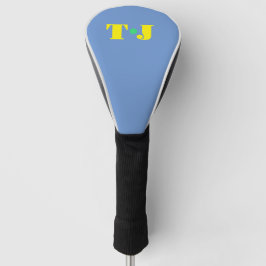 Periwinkle Personalisiert Mit Monogramm Golf Headcover