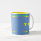 Periwinkle Personalisiert Zweifarbige Tasse (VorderseiteRechts)
