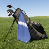 Periwinkle Personalisiertes Golfhandtuch HAMbWG (Gras)