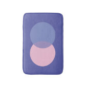 Periwinkle & Pink Badematte (Vorderseite Vertikal)