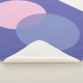 Periwinkle & Pink Sherpadecke (3/4)