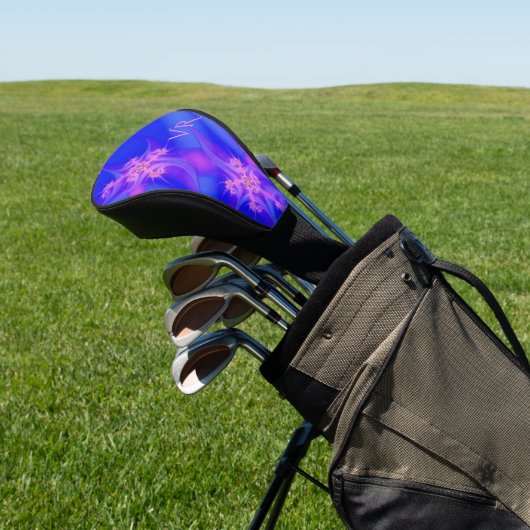 Periwinkle Pleasure Golf Headcover (In SItu)