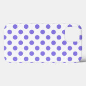 Periwinkle polka dots iPhone Case-Mate Case-Mate iPhone Hülle (Rückseite (Horizontal))