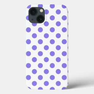 Periwinkle polka dots iPhone Case-Mate Hülle