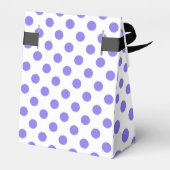 Periwinkle-Polka-Punkte Geschenkschachtel (Rückseite)