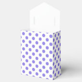 Periwinkle-Polka-Punkte Geschenkschachtel (Geöffnet)