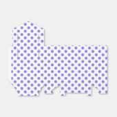 Periwinkle-Polka-Punkte Geschenkschachtel (Ungefaltet)