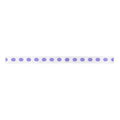 Periwinkle-Polka-Punkte Satinband (Vorderseite)