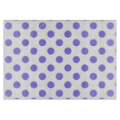 Periwinkle-Polka-Punkte Schneidebrett (Vorderseite)