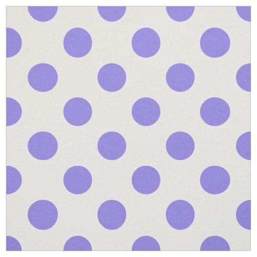 Periwinkle-Polka-Punkte Stoff (Muster)