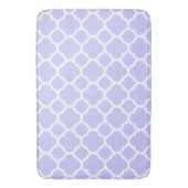 Periwinkle Quatrefolienmuster Badematte (Vorderseite Vertikal)