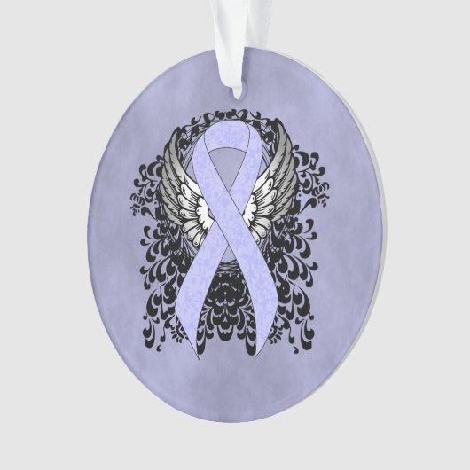 Periwinkle Ribbon mit Flügeln Ornament (Vorderseite)
