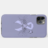 Periwinkle Ribbon mit Schmetterling Case-Mate iPhone Hülle (Rückseite (Horizontal))