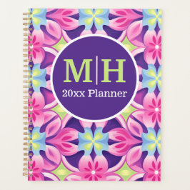 Periwinkle, Rosa und Limone Wildnis Planer