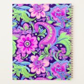 Periwinkle, Rosa und Limones Retro Planer (Rückseite)