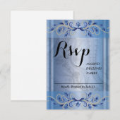 Periwinkle Rsvp-Karte RSVP Karte (Vorne/Hinten)