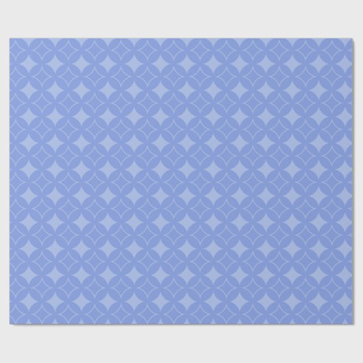 Periwinkle shippo geschenkpapier (Flach)