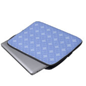 Periwinkle shippo laptopschutzhülle (Vorne Knopf)