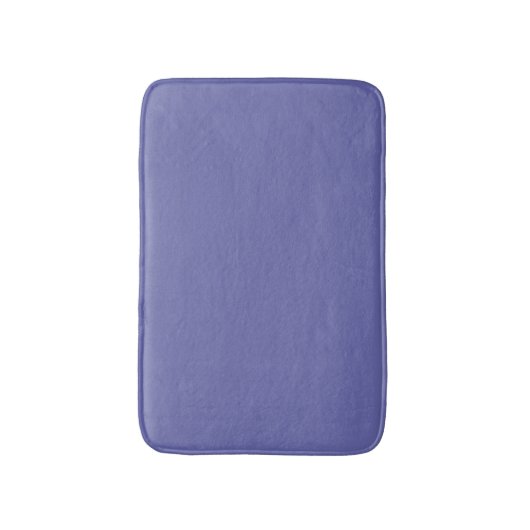 Periwinkle Solid Color Badematte (Vorderseite Vertikal)