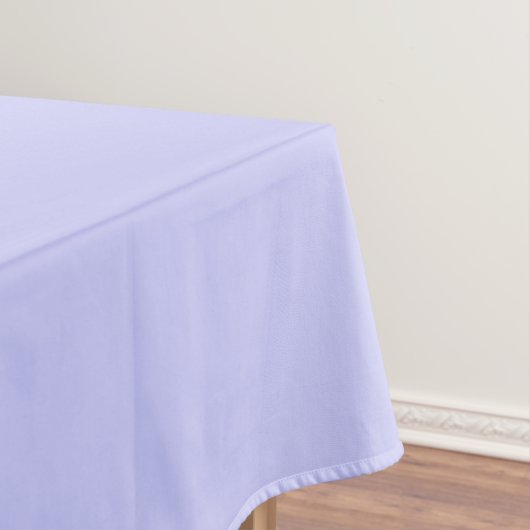 Periwinkle Solid Color | Classic | elegant Tischdecke (Beispiel)