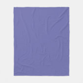 Periwinkle Solid Color Fleecedecke (Vorderseite)