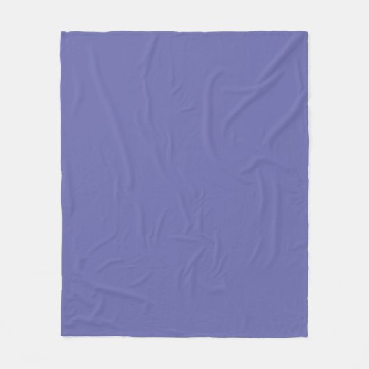 Periwinkle Solid Color Fleecedecke (Vorderseite)
