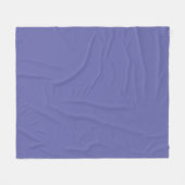 Periwinkle Solid Color Fleecedecke (Vorderseite (Horizontal))