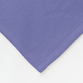 Periwinkle Solid Color Fleecedecke (Ecke)