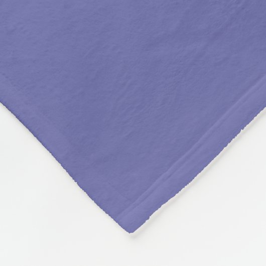 Periwinkle Solid Color Fleecedecke (Ecke)