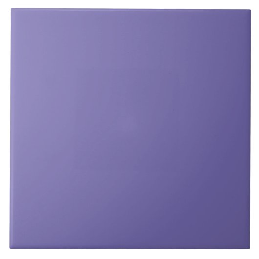 Periwinkle Solid Color Fliese (Vorderseite)