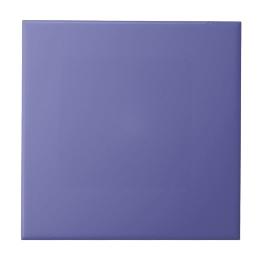 Periwinkle Solid Color Fliese (Vorderseite)