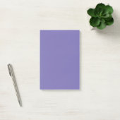 Periwinkle Solid Color Post-it Klebezettel (Büro)