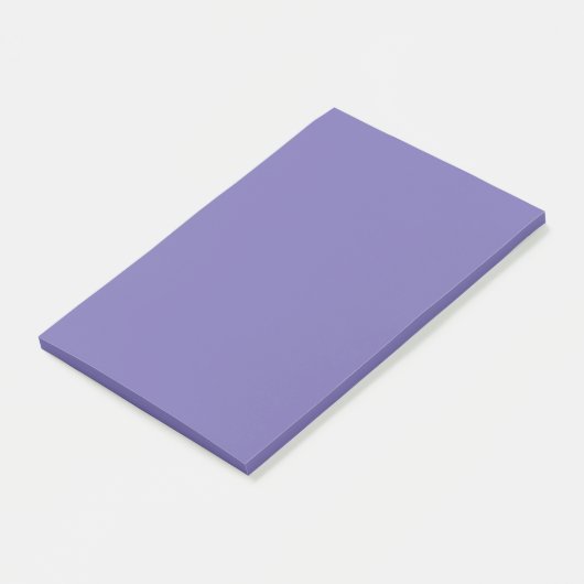 Periwinkle Solid Color Post-it Klebezettel (angewinkelt)