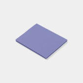 Periwinkle Solid Color Post-it Klebezettel (angewinkelt)