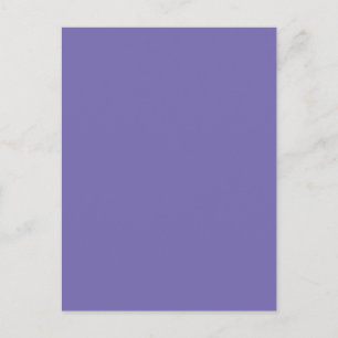 Periwinkle Solid Color Postkarte