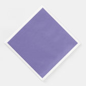 Periwinkle Solid Color Serviette (Ecke)