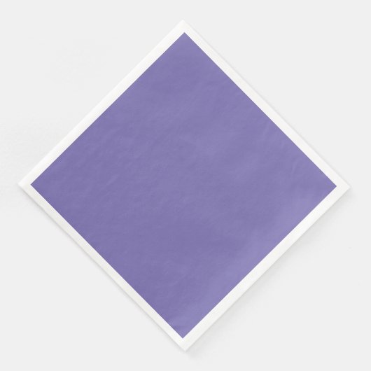 Periwinkle Solid Color Serviette (Ecke)