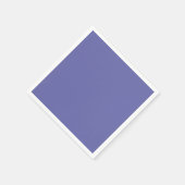 Periwinkle Solid Color Serviette (Ecke)